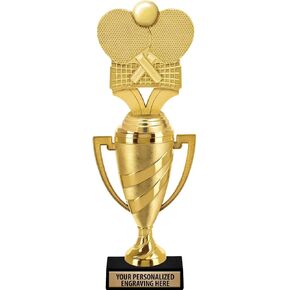 جائزة Crown Awards لتنس الطاولة، وكأس ذهبية لتنس الطاولة مقاس 14 بوصة مع تخصيص مجاني in Kuwait