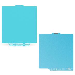BIQU CryoGrip Pro Glacier + لوحة بناء Frostbite Panda، لطابعات Bambu-Lab P1S P1P X1C X1E A1 ثلاثية الأبعاد، 257 × 257 مم، قطعتان in Kuwait