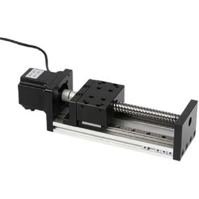 GX80 100mm Electric Numerical Control Linear Guide Rail Cross Actuator System with 57 Stepper Motor Ball Screw L Motion Module in Saudi Arabia