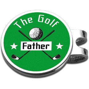 VANLOVEMAC Golf Gifts for Men Dad Golf Ball Marker Hat Clip for Golfers Golf Daddy Basket Stuff | Golf Accessories for Men Father's Day Birthday Gifts for Boyfriend Him Husband Stepdad Grandpa Valentines Christmas in Kuwait