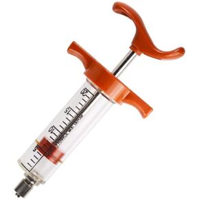 حقنة ARDES للحقن الدقيق للأدوية واللقاحات البيطرية. قابلة لإعادة الاستخدام. أداء عالي. تصميم مريح. برميل من البلاستيك الشفاف غير قابل للكسر. قابل للتعقيم. (20 مل) in Kuwait