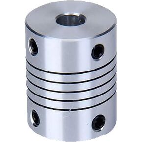 2pcs Flexible Couplings, Size 5 * 8mm, Outer Diameter 19mm, Length 25mm, Mainly Used for Connecting Motors, Stepper, Etc in Kuwait