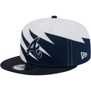 قبعة Jagged 9FIFTY Snapback لمحبي Atlanta Braves من New Era in Kuwait