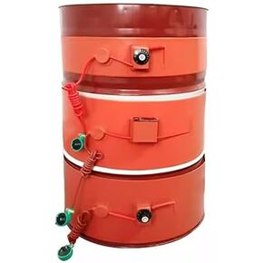 Industrial Metal Oil Drum Heater - Adjustable Thermostat, Silicone Rubber Heating Belt, Efficient Temperature Control & Insulation for Maximum Heating Performance in Kuwait