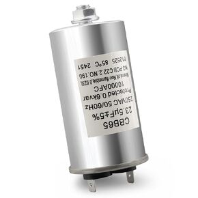W10334457 Dishwasher Motor Pump Capacitor, C65R, 23.5uF, 250VAC, Fit for Whirlpool/Maytag/KitchenAid/Amana/Magic Chef Dishwasher,Replace W10216724 W10222768 in Kuwait