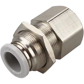 4mm 6mm 8mm 10mm x M5 1/8" 1/4" 3/8" Male Female Thread 3 Way Air Pneumatic Elbow Push In Quick Pipe Fitting(8mm-BSP3I8) in Kuwait
