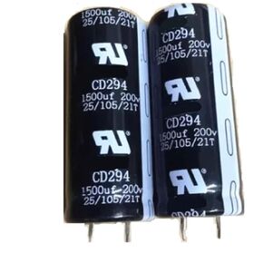 1/2/5/10PCS 200V1500uF 1500uF 200V 25 * 65 Aluminum Electrolytic Capacitor(200V1500uF 2pcs) in Saudi Arabia