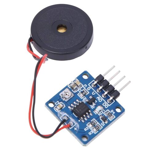 generic Arduoelectric Vibration Sensor 2 x 2 x Piezo Vibration Touch Sensor Module 5.0 V DC AD/DO in Kuwait