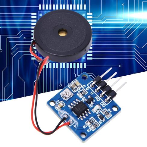 generic Arduoelectric Vibration Sensor 2 x 2 x Piezo Vibration Touch Sensor Module 5.0 V DC AD/DO in Kuwait