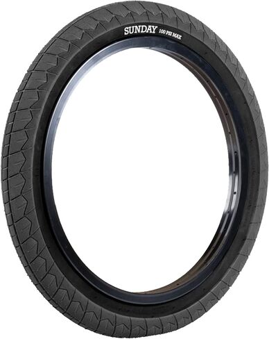 20x2.40 Sunday BMX Current V2 Tire - 100 psi - All Black in Kuwait