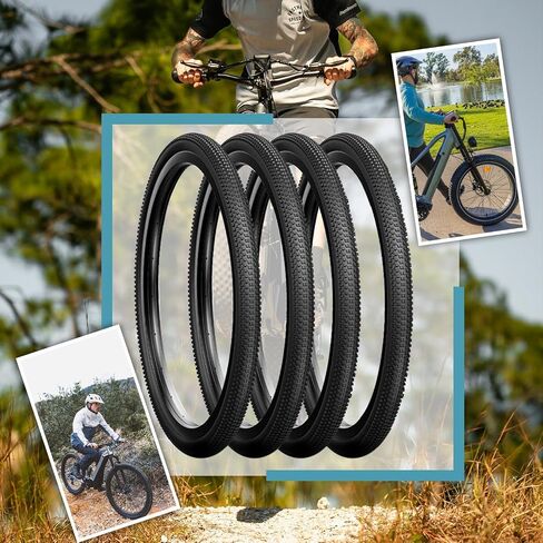 1 حزمة إطار دراجة 26 27.5X1.95 27.5 29X2.1 700x25C/700x28C بوصة إطار دراجة بديل قابل للطي مع مقاومة للثقب للدراجات الجبلية MTB in Kuwait