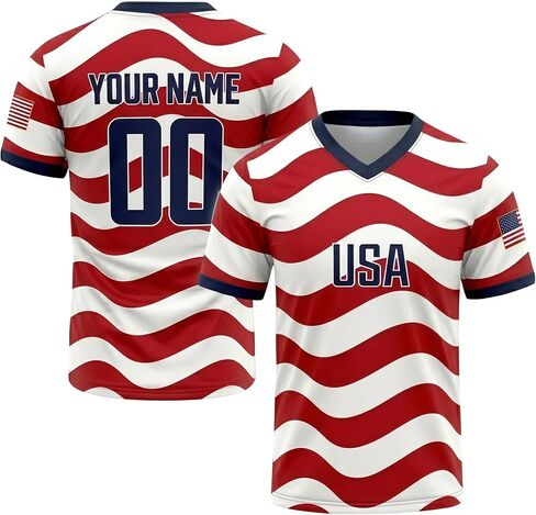 Ships Next Day,Custom 2026 National Soccer Jersey for Men Women Kids Personalized Fashion Fans Game Shirt with Name Number in Kuwait