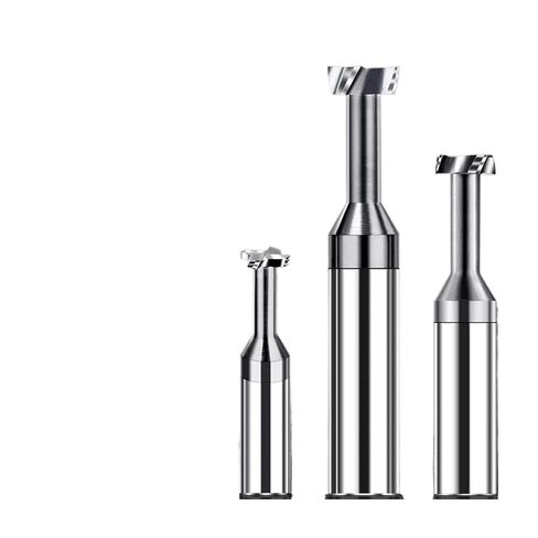 High Precision Carbide T Slot Milling Tools - Tungsten Steel Alloy End Mills for Metal Machining (8mm, 10mm),1pcs(8x2.8xD8x50L) in Kuwait