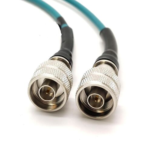كابل N-Type ذكر لاختبار التوصيل السريع 6 جيجا هرتز RG223 مرن RF N-JJ مزدوج 50 سم (50 سم) in Kuwait