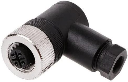 10 قطعة M12 4Pin ذكر الحق Anlge موصل دائري أنواع كابل التوصيل in Kuwait