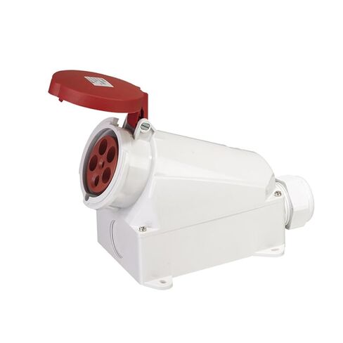 SP-1145 Waterproof Exposed Socket 5 Holes 63A IP44 Industrial in Saudi Arabia