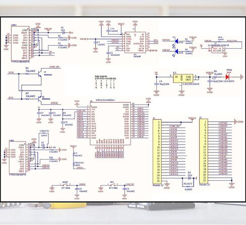 6 Packs ESP32-S3 Development Board N16R8 Microcontroller for IoT Smart Home Prototype Monitoring in Kuwait