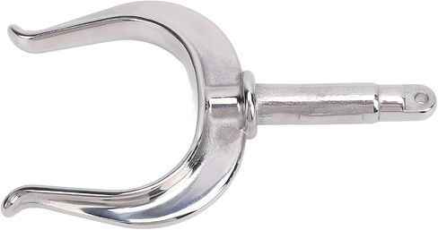 Acouto Boat Oar Lock شديد التحمل يناسب الجميع 1/2 بوصة عمود 316 من الفولاذ المقاوم للصدأ، رائع للمياه البحرية طوف الكاياك U تصميم فم مفتوح لمعظم القوارب واليخوت والزوارق الصغيرة in Kuwait