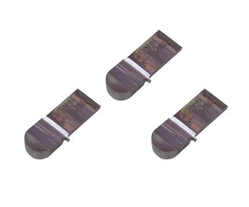 THINBIT 3 Pack MGTI090D2LCR002 0.090" Width, 0.125" Depth, Uncoated Carbide, Corner Radius 0.002", Grooving Insert for Steel, Cast Iron and Stainless Steel with Interrupted Cuts in Kuwait