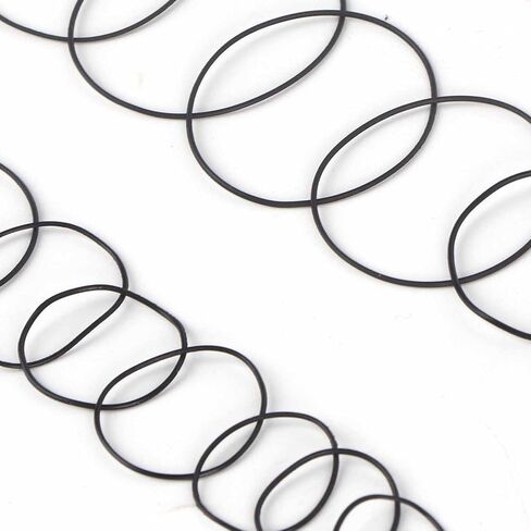 950 قطعة O Ring 15 مقاسًا من الحلقات المطاطية 0.5 مم خرطوم أسود مجموعة حلقات O لغسالة الضغط لإصلاح سباكة الهواء والغاز (0.5 مم) in Kuwait