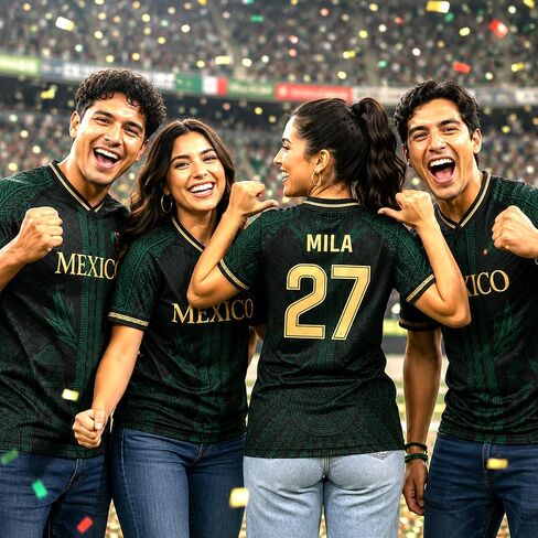 Custom Soccer Jersey 2026, Personalized Team Shirt for Men Women Kids, Soccer Fan Jersey Gifts in Kuwait