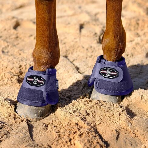 Harrison Howard Horse Bell Boots Equine Ballistic Hoof Overreach Bell Boot for Horse Sold as Pair in Saudi Arabia