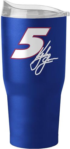 شعار العلامات التجارية NASCAR 30oz بهلوان مسحوق الوجه - بهلوان معزول بالفراغ 30oz، لمسة نهائية متينة طويلة الأمد، تصميم سباق NASCAR - رائع للسفر والمناسبات الخارجية in Kuwait