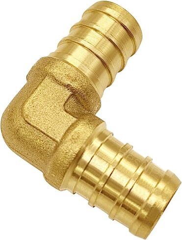 25 قطعة 1/2 "Pex 90 درجة الكوع، تركيبات نحاسية لأنابيب أنابيب PEX in Kuwait
