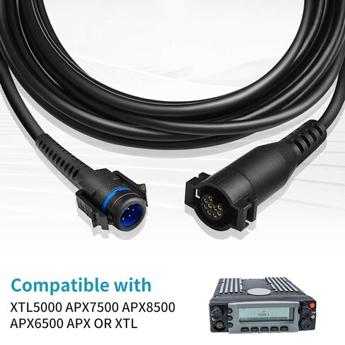 PMLN4958B 03 كابل تحكم الرأس لموتورولا XTL5000 APX7500 APX8500 APX6500 APX أو XTL أجهزة الراديو 5M/17ft in Kuwait