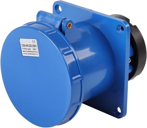 ZQ-343 Aviation Socket 3 Holes 125A3X125A Industrial Three-Phase Four-Wire in Kuwait