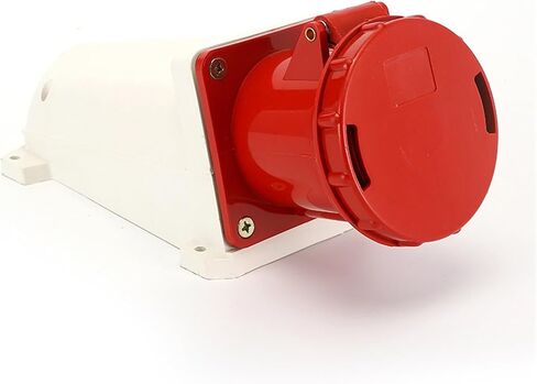 Three-Phase Four-Wire Surface-Mounted Socket LX-134-63A LX-144-125A Waterproof Industrial in Kuwait