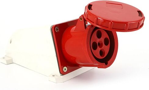 Three-Phase Four-Wire Surface-Mounted Socket LX-134-63A LX-144-125A Waterproof Industrial in Kuwait