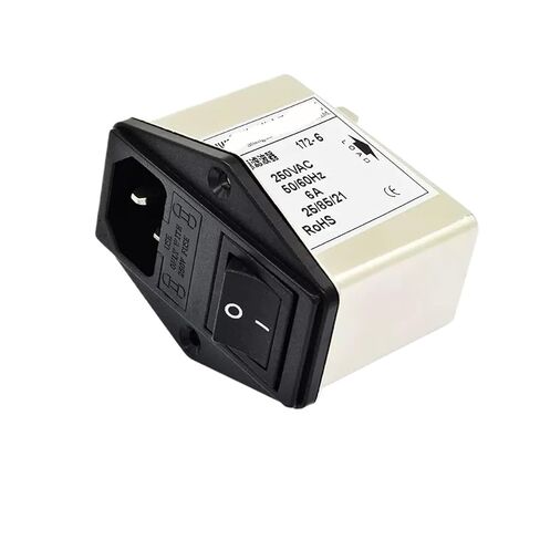 YB172-1A/3A/6A/10A مقبس + تأمين مزدوج + مفتاح فلتر الطاقة 220 فولت 250 فولت مع مفتاح مقبس أنبوب تأمين مزدوج (YB172-6A) in Kuwait