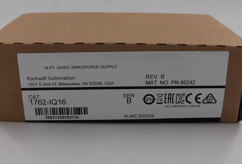 New 1762-IQ16 24VDC Input Module in Kuwait