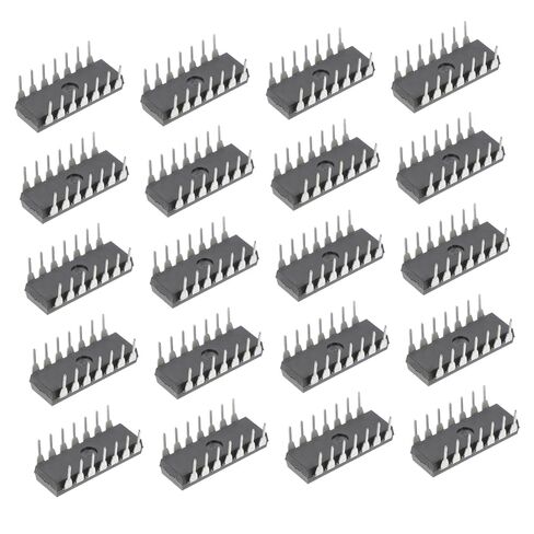 Mobestech 20pcs Logic Gate Quad Bilateral Analog Interface Chip Low Resistance Stable Performance for Digital Switching for Circuit Design and Repair in Kuwait