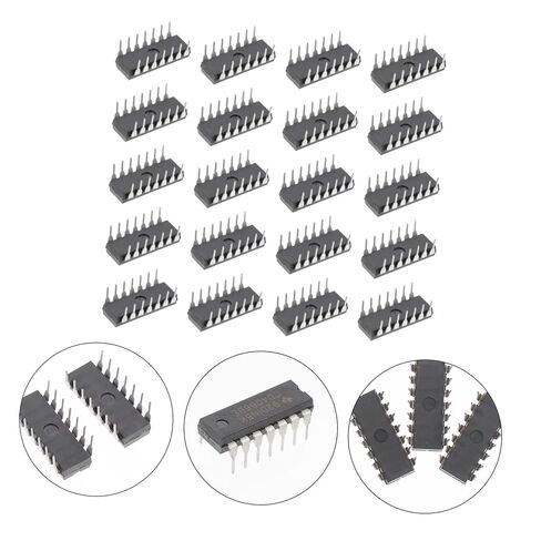 Mobestech 20pcs Logic Gate Quad Bilateral Analog Interface Chip Low Resistance Stable Performance for Digital Switching for Circuit Design and Repair in Kuwait