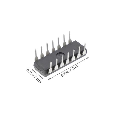 Mobestech 20pcs Logic Gate Quad Bilateral Analog Interface Chip Low Resistance Stable Performance for Digital Switching for Circuit Design and Repair in Kuwait