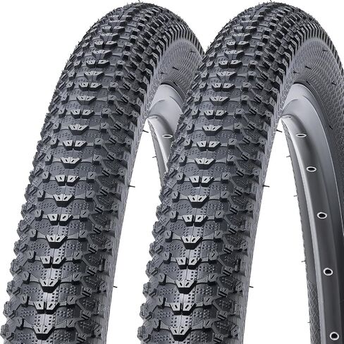قطعتان، إطارات دراجة 27.5 × 1.95، متينة قابلة للطي 27.5 بوصة 53-584 27.5x1.95 إطارات دراجات جبلية، إطارات دراجة بديلة للدراجات الجبلية MTB على الطرق الوعرة، الفاصلة in Kuwait