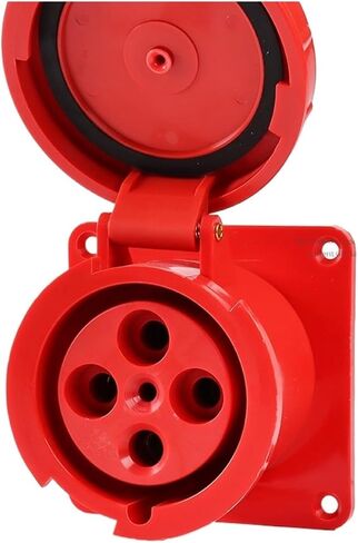ZQ-344 Aviation Socket 4 Holes 125A4X125A Waterproof IP67 Concealed Direct Industrial in Kuwait
