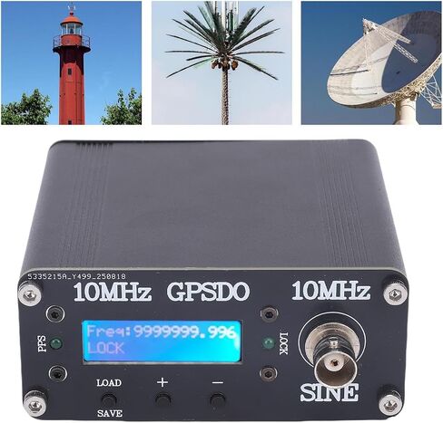 GPSDO GPS مذبذب منضبط 10 ميجا هرتز مصدر إشارة عالي الدقة للترددات، هوائي GPS، خرج 10 ميجا هرتز in Kuwait