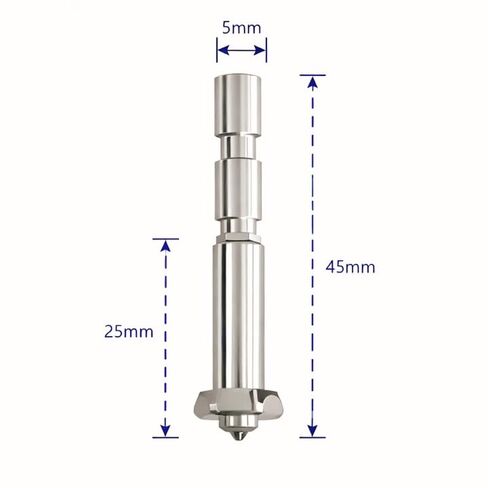 قطعة واحدة 0.4 مم Hotend لـ Kobra 3 Max، مجموعة Hotend معدنية كاملة ذات درجة حرارة عالية مع فوهة وثرمستور وخرطوشة سخان، جزء بديل مباشر لطارد الطابعة ثلاثية الأبعاد in Kuwait
