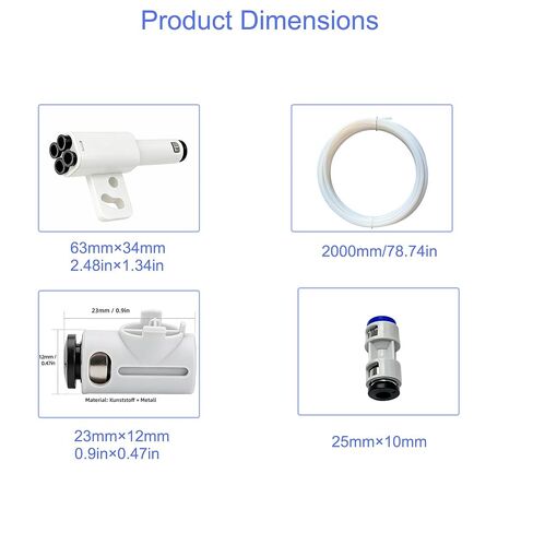 توسيع متعدد AMS لجميع طابعات Bambu Lab ثلاثية الأبعاد المتوافقة مع سلسلة P1/P1S/X1/X1C/P2/H2/A1 ومحول AMS/AMS 2 Pro/AMS HT 4 في 1 PTFE | توسيع AMS المتعدد in Kuwait