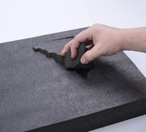 ECONO FOAM ™ أسود/أحمر 24 بوصة × 24 بوصة × 57 مم (2-1/4 بوصة) إسفنج متعدد الطبقات لمشاريع كايزن in Kuwait