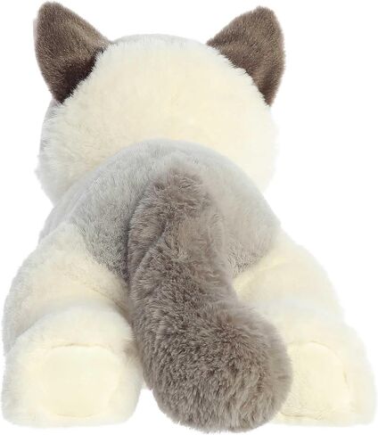 حيوان محشو من Aurora® Adorable Flopsie™ Nico Ragdoll - يستخدم لخلق مغامرات لعب خيالية - مثالي لأعياد الميلاد والأطفال والكبار، لجميع الأعمار - أبيض 13.5 بوصة in Kuwait