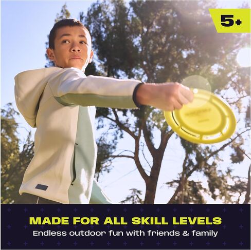 مجموعة Aerobie Disc Golf Starter Set 3 عبوات من الأقراص الطائرة للأعمار من 5 سنوات فما فوق | يحسن التنسيق بين اليد والعين ويحسن وقت رد الفعل أثناء اللعب؛ أنشطة وألعاب الترابط العائلي للأعمار من 5 سنوات فما فوق in Kuwait