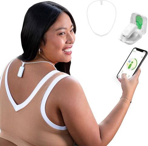 الحزمة المستقيمة: GO 2 Premium Posture Trainer وقلادة مغناطيسية بيضاء in Kuwait