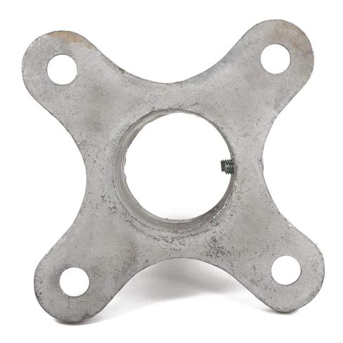 Floor Flange w/ 2 Set Screws (Chain Link Fencing or Steel Rounds Posts) (3" Post (2 7/8" OD)) in Kuwait