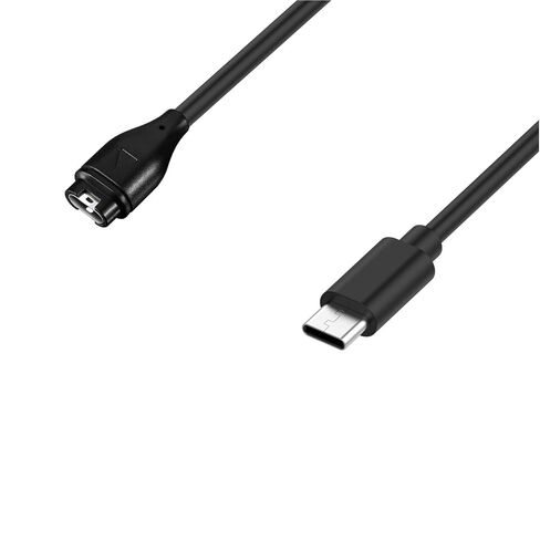 لـ Garmin HRM 600 مراقب معدل ضربات القلب USB-C كابل شحن/بيانات | سلك شاحن كابل الشحن/البيانات متوافق مع جهاز مراقبة النوم من Garmin Index in Kuwait