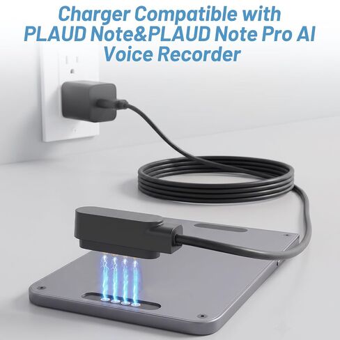 كابل شحن بديل لجهاز PLAUD Note & PLAUD Note Pro AI Voice Recorder (عبوتان، 3.3 قدم/1 متر) in Kuwait