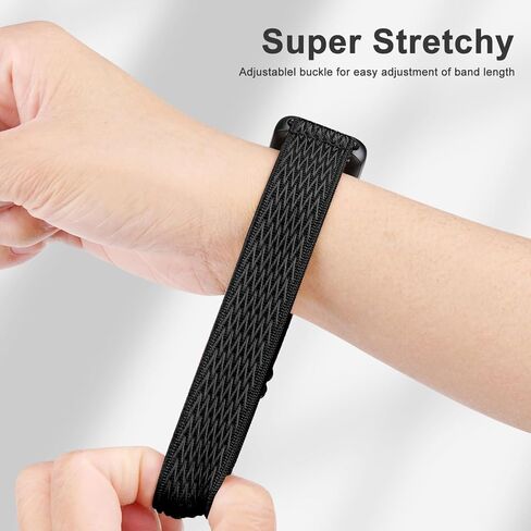 أربطة مطاطية من النايلون DR03 DR06 متوافقة مع Fitpolo/TOOBUR/FQQ/BlazeChip DR06، حزام مطاطي من النايلون الناعم 20 مم لـ Keeponfit YMZ/KIBFLE DR03 رجل وامرأة in Kuwait